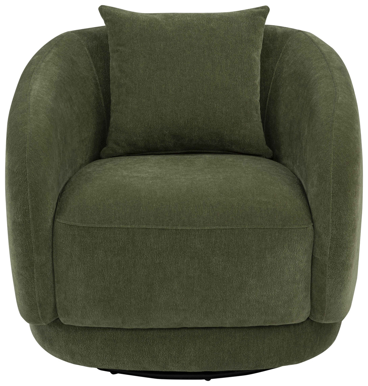 Arnaud Green Chenille Upholstered Swivel Accent Chair by Coaster at Eve Furniture