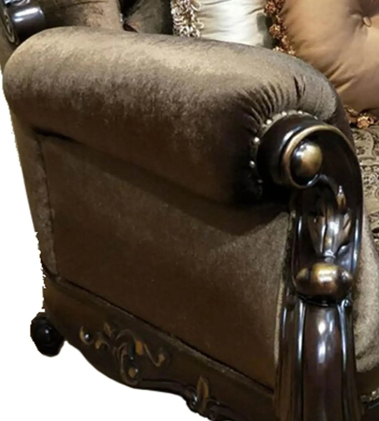 Aroma Cherry Finish Wood Traditional Style Chair by Cosmos Furniture at Eve Furniture