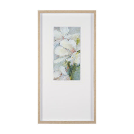 Aromatic Magnolia by Mercana Studio a Hand Embellished Framed Art Print Matted under Glass by Mercana at Eve Furniture