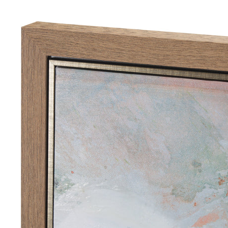 Aromatic Magnolia by Mercana Studio a Hand Embellished Textured Framed Canvas by Mercana at Eve Furniture