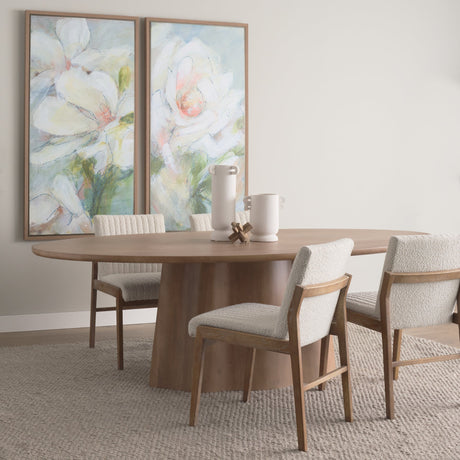 Aromatic Magnolia by Mercana Studio a Hand Embellished Textured Framed Canvas by Mercana at Eve Furniture