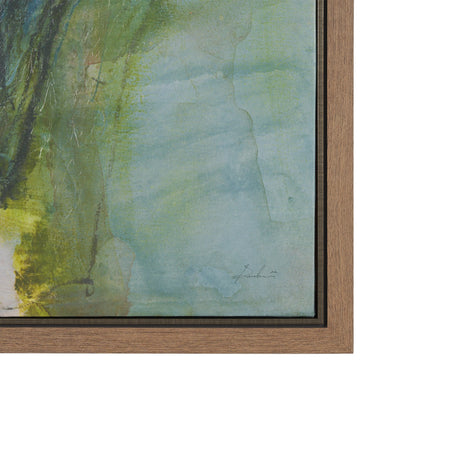 Aromatic Rose by Mercana Studio a Hand Embellished Textured Framed Canvas by Mercana at Eve Furniture