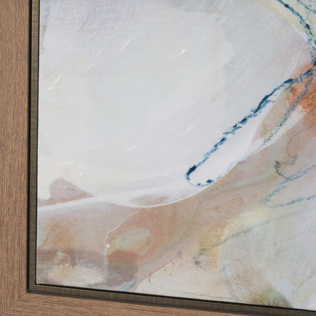 Aromatic Rose by Mercana Studio a Hand Embellished Textured Framed Canvas by Mercana at Eve Furniture