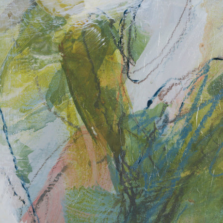 Aromatic Rose by Mercana Studio a Hand Embellished Textured Framed Canvas by Mercana at Eve Furniture