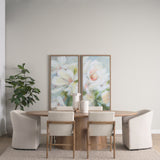 Aromatic Rose by Mercana Studio a Hand Embellished Textured Framed Canvas by Mercana at Eve Furniture