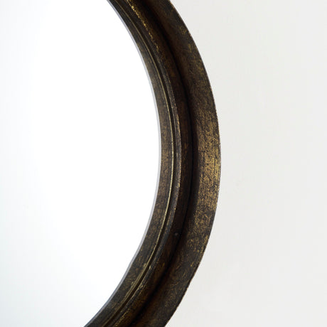 Aromaticum Set of 8 Brown Metal Mirrors by Mercana at Eve Furniture
