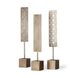 Arondale (Set of 3) Gold Cutout Decorative Objects by Mercana at Eve Furniture