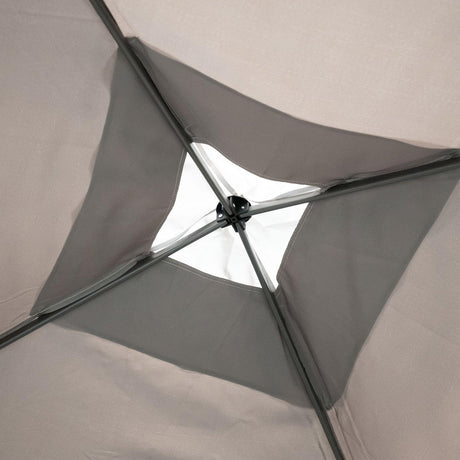Arosa Beige Outdoor Pop-Up Canopy 10' X 10' by Furniture of America at Eve Furniture
