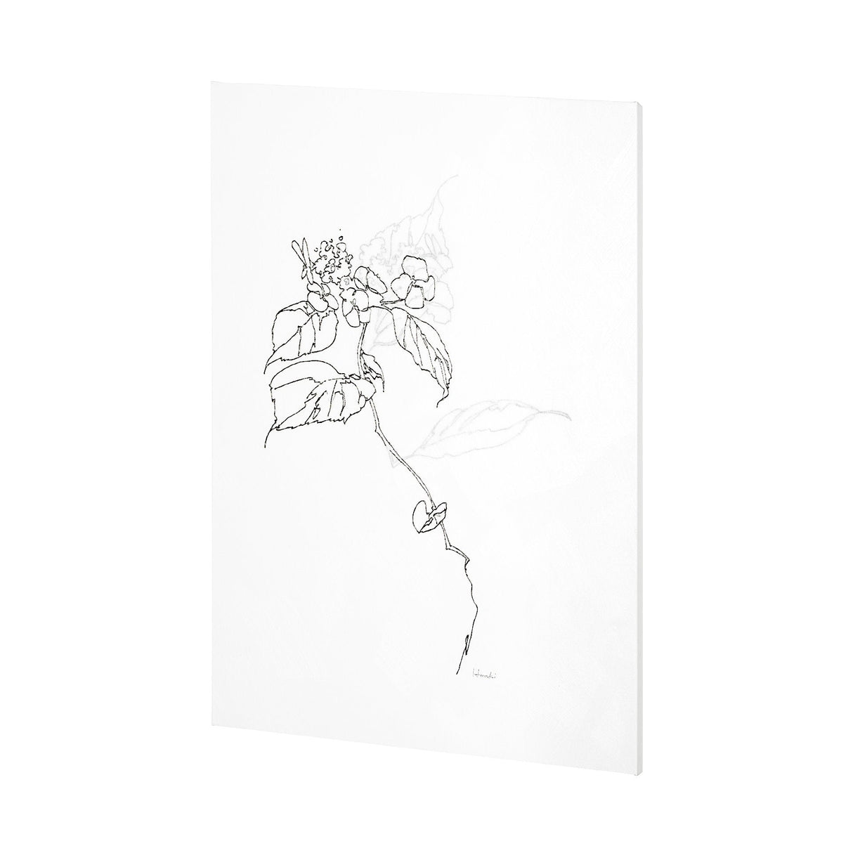 Arrangement I by Hiraki a Hand Embellished Textured Canvas by Mercana at Eve Furniture