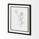 Arrangement II by Hiraki a Framed Art Print Matted under Glass by Mercana at Eve Furniture