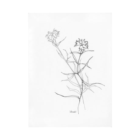 Arrangement II by Hiraki a Hand Embellished Textured Canvas by Mercana at Eve Furniture