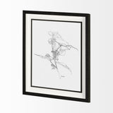 Arrangement III by Hiraki a Framed Art Print Matted under Glass by Mercana at Eve Furniture