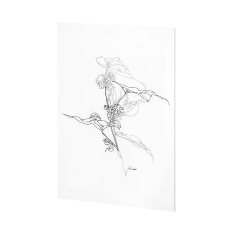 Arrangement III by Hiraki a Hand Embellished Textured Canvas by Mercana at Eve Furniture