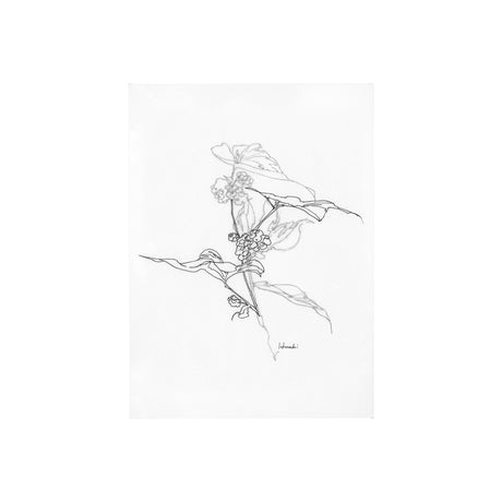 Arrangement III by Hiraki a Hand Embellished Textured Canvas by Mercana at Eve Furniture