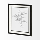 Arrangement IV by Hiraki a Framed Art Print Matted under Glass by Mercana at Eve Furniture
