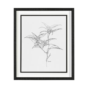 Arrangement IV by Hiraki a Framed Art Print Matted under Glass by Mercana at Eve Furniture