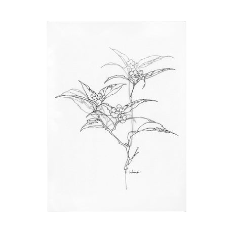 Arrangement IV by Hiraki a Hand Embellished Textured Canvas by Mercana at Eve Furniture