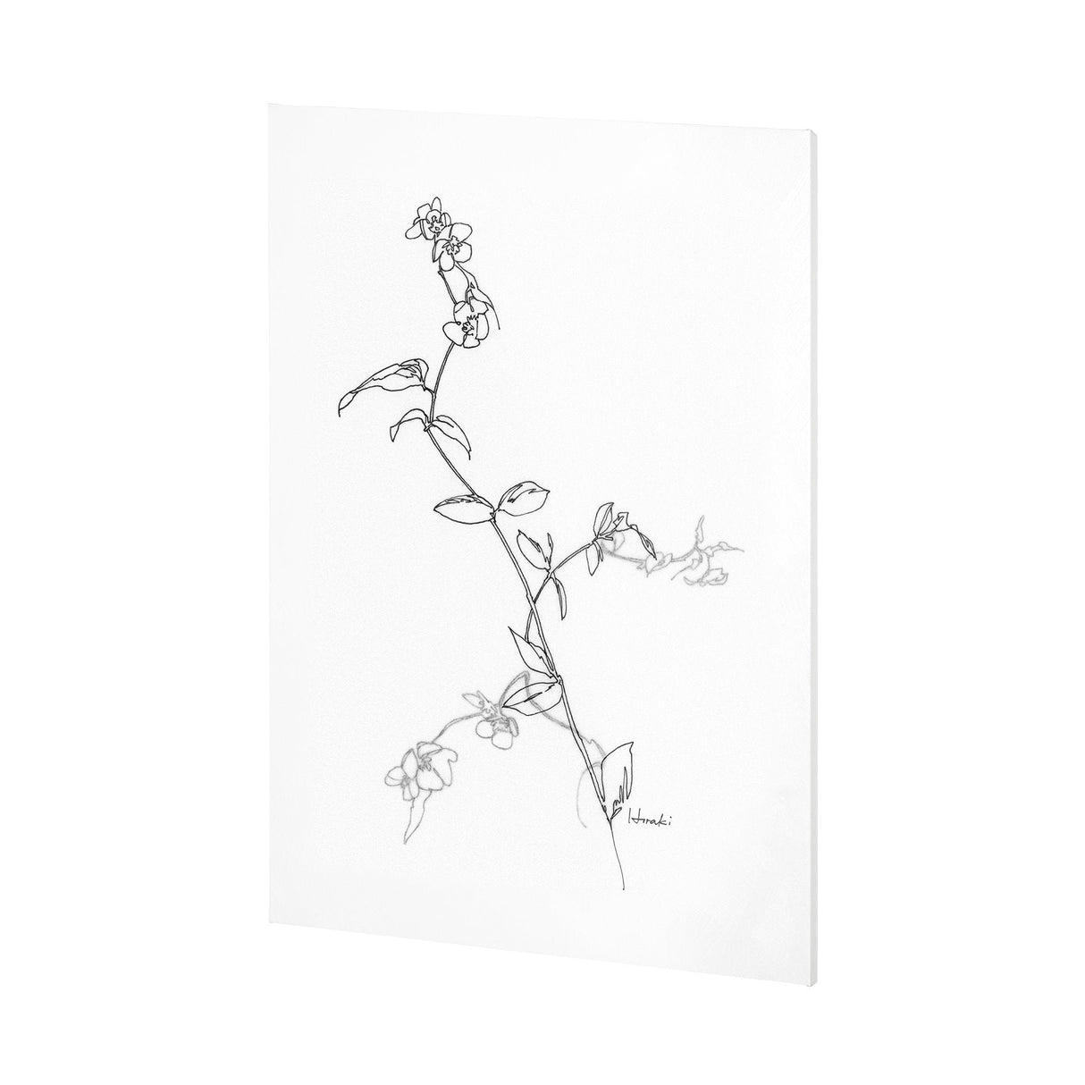 Arrangement V by Hiraki a Hand Embellished Textured Canvas by Mercana at Eve Furniture