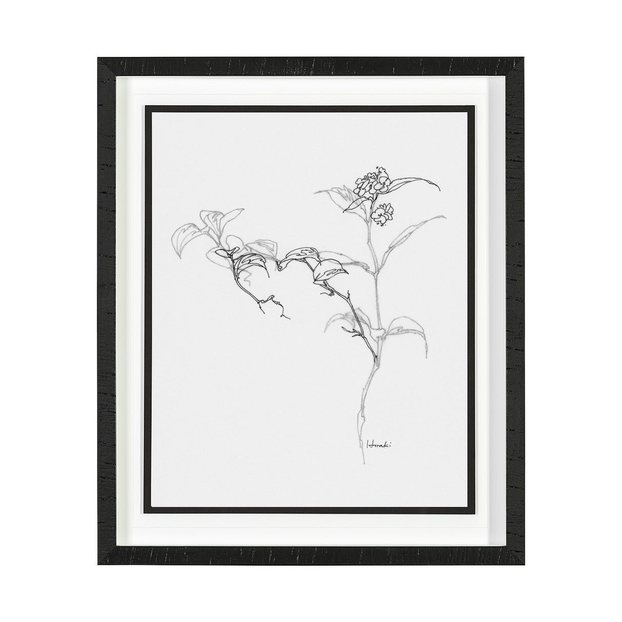 Arrangement VI by Hiraki a Framed Art Print Matted under Glass by Mercana at Eve Furniture