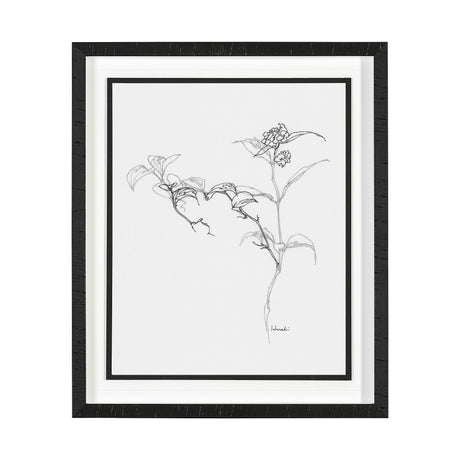 Arrangement VI by Hiraki a Framed Art Print Matted under Glass by Mercana at Eve Furniture