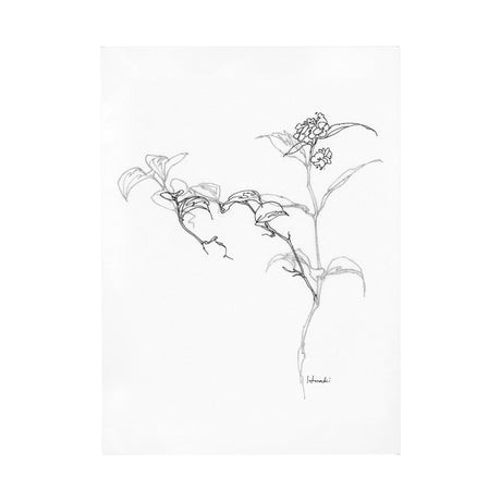 Arrangement VI by Hiraki a Hand Embellished Textured Canvas by Mercana at Eve Furniture