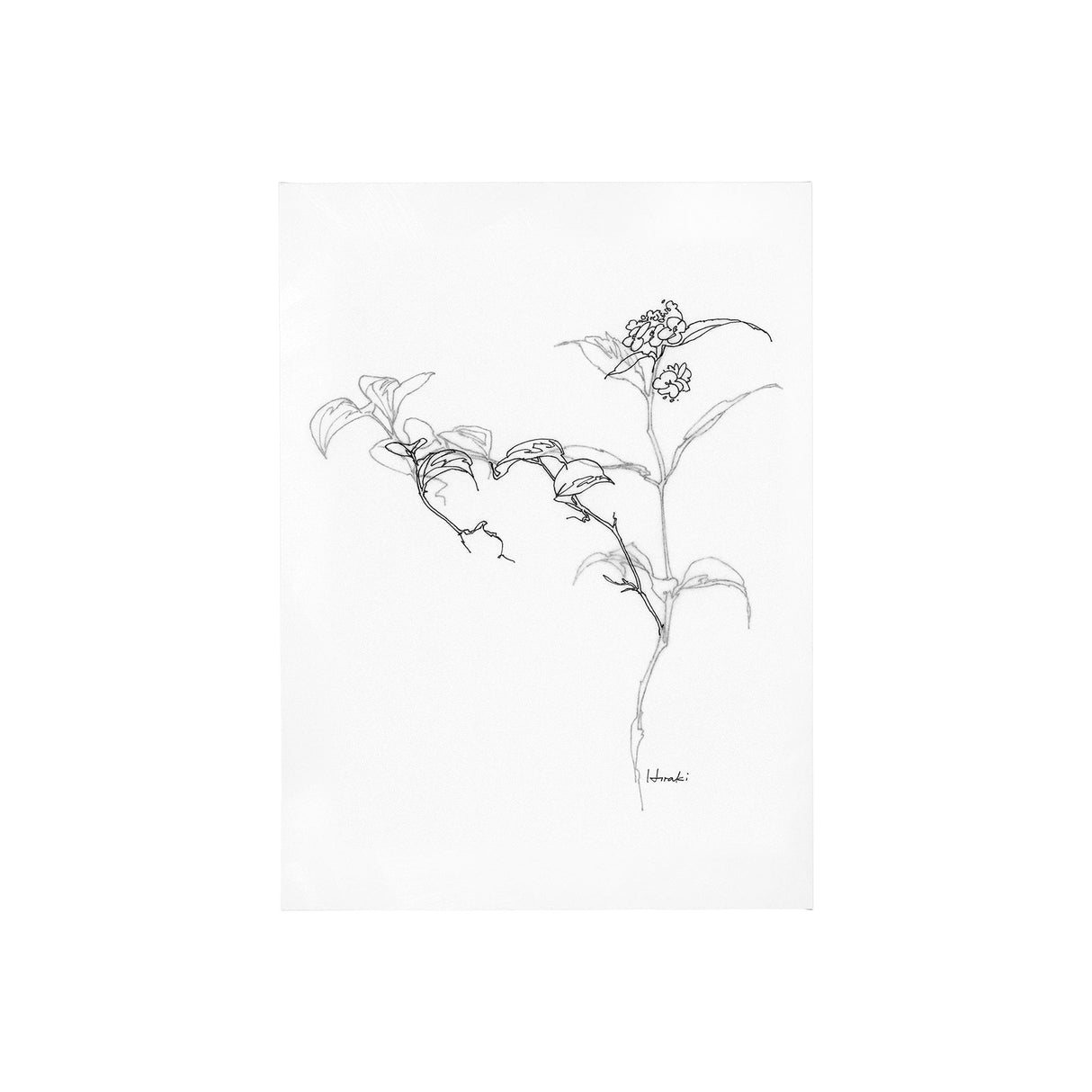 Arrangement VI by Hiraki a Hand Embellished Textured Canvas by Mercana at Eve Furniture