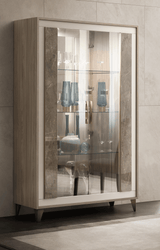 Arredo Ambra 2-Door Glass Cabinet