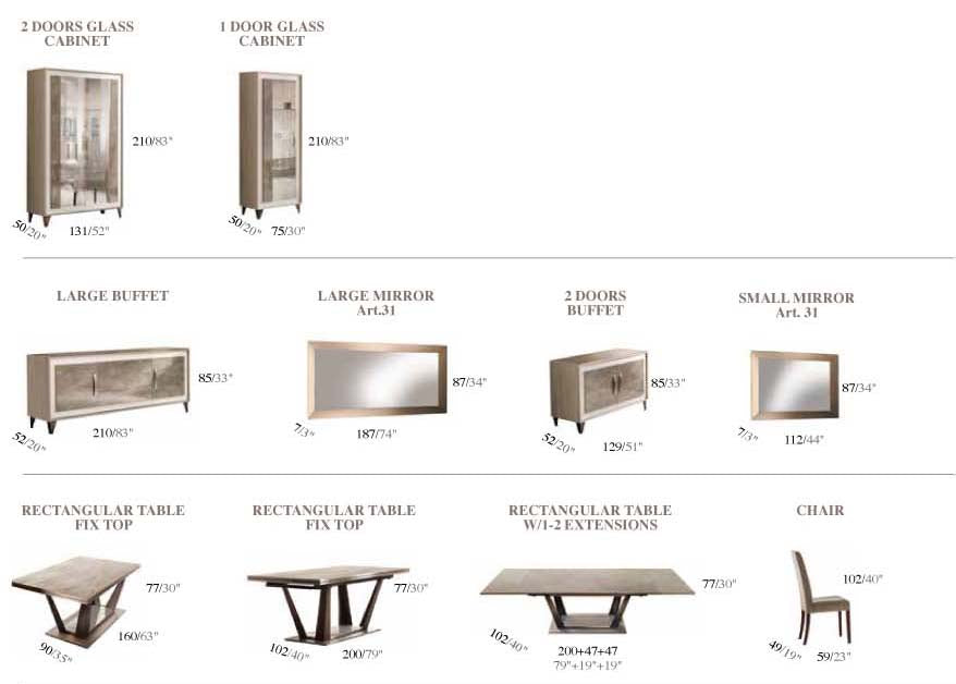 Arredo Ambra Dining Chair