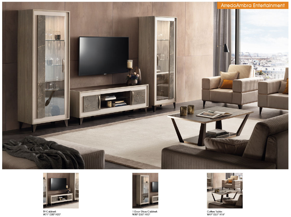 Arredo Ambra TV Cabinet by ESF Furniture at Eve Furniture