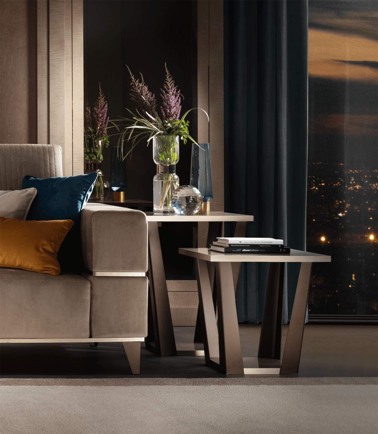 ArredoAmbra End tables Set by ESF Furniture at Eve Furniture