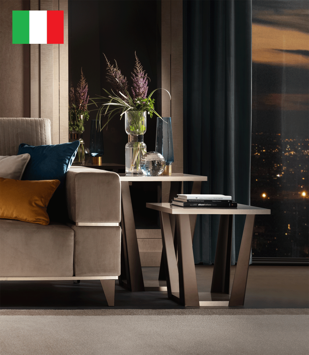 ArredoAmbra End tables Set by ESF Furniture at Eve Furniture