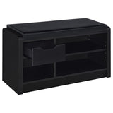 Arrington Black Storage Bench by Coaster at Eve Furniture