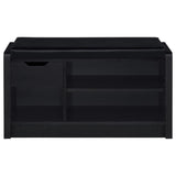 Arrington Black Storage Bench by Coaster at Eve Furniture