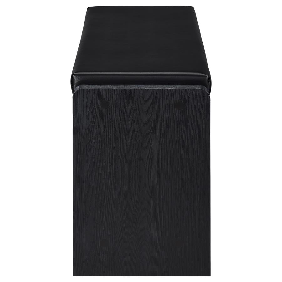 Arrington Black Storage Bench by Coaster at Eve Furniture