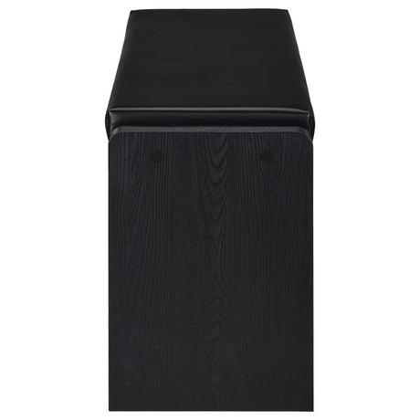 Arrington Black Storage Bench by Coaster at Eve Furniture