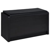 Arrington Black Storage Bench by Coaster at Eve Furniture