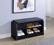 Arrington Black Storage Bench by Coaster at Eve Furniture