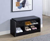Arrington Black Storage Bench by Coaster at Eve Furniture