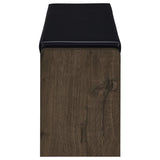 Arrington Smoked Oak Storage Bench by Coaster at Eve Furniture