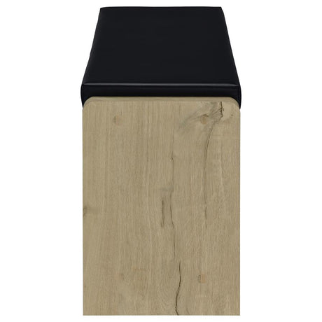 Arrington White Oak Storage Bench by Coaster at Eve Furniture