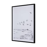Arriving I by Mercana Studio a Hand Embellished Textured Framed Art Print Matted under Glass by Mercana at Eve Furniture