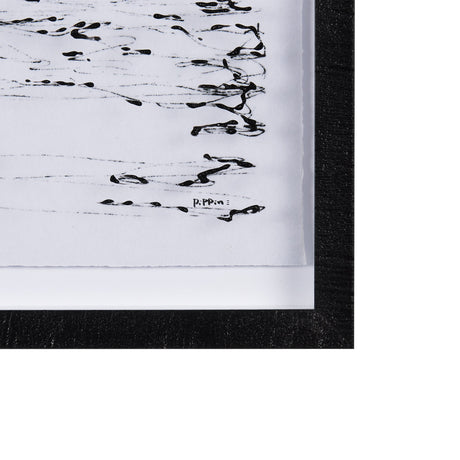 Arriving I by Mercana Studio a Hand Embellished Textured Framed Art Print Matted under Glass by Mercana at Eve Furniture