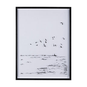 Arriving I by Mercana Studio a Hand Embellished Textured Framed Art Print Matted under Glass by Mercana at Eve Furniture