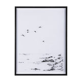 Arriving II by Mercana Studio a Hand Embellished Textured Framed Art Print Matted under Glass by Mercana at Eve Furniture