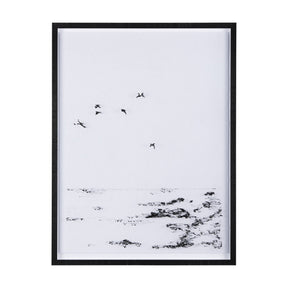 Arriving II by Mercana Studio a Hand Embellished Textured Framed Art Print Matted under Glass by Mercana at Eve Furniture