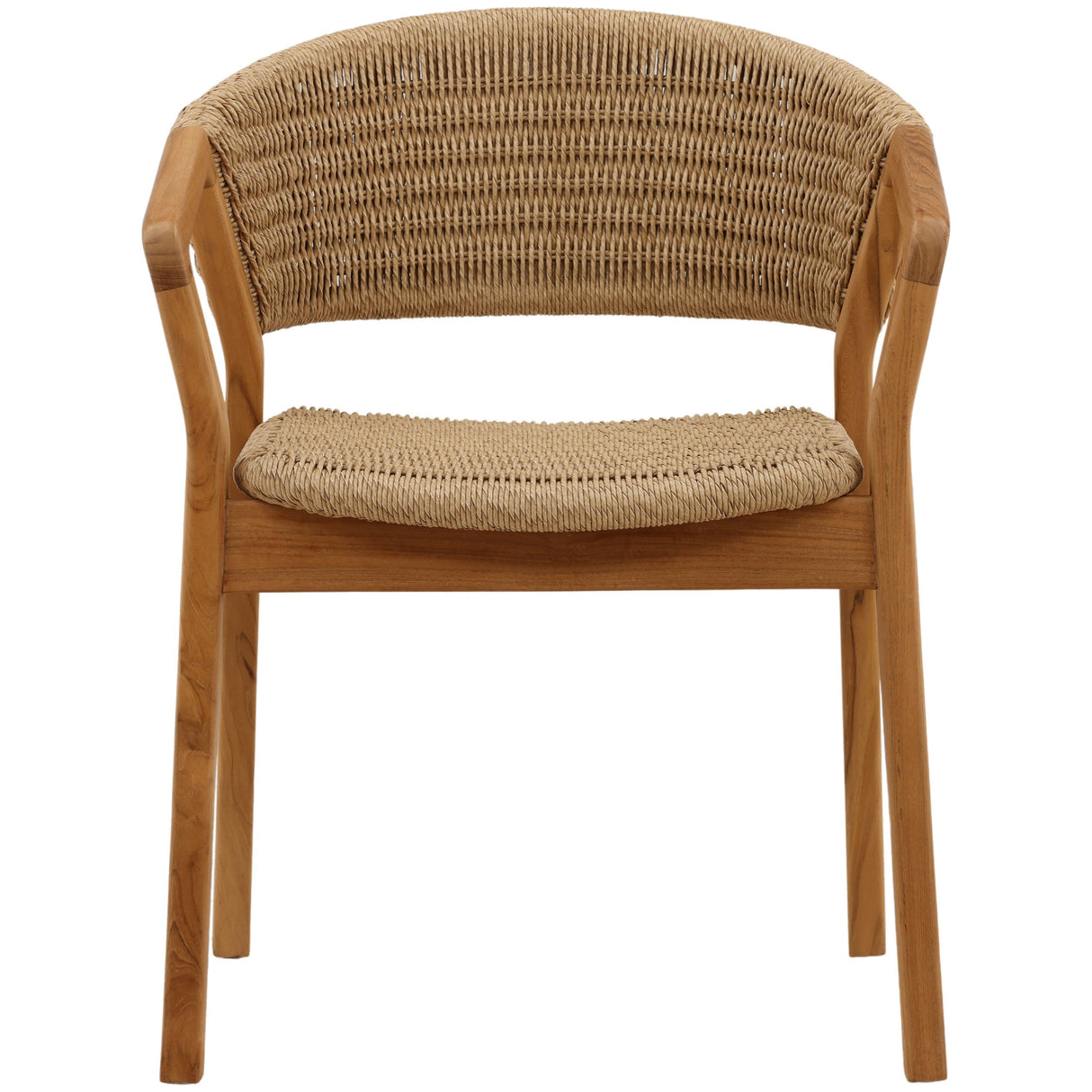 Arrow Outdoor Dining Chair, Natural by Dovetail at Eve Furniture