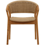 Arrow Outdoor Dining Chair, Natural by Dovetail at Eve Furniture