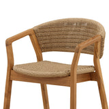 Arrow Outdoor Dining Chair, Natural by Dovetail at Eve Furniture