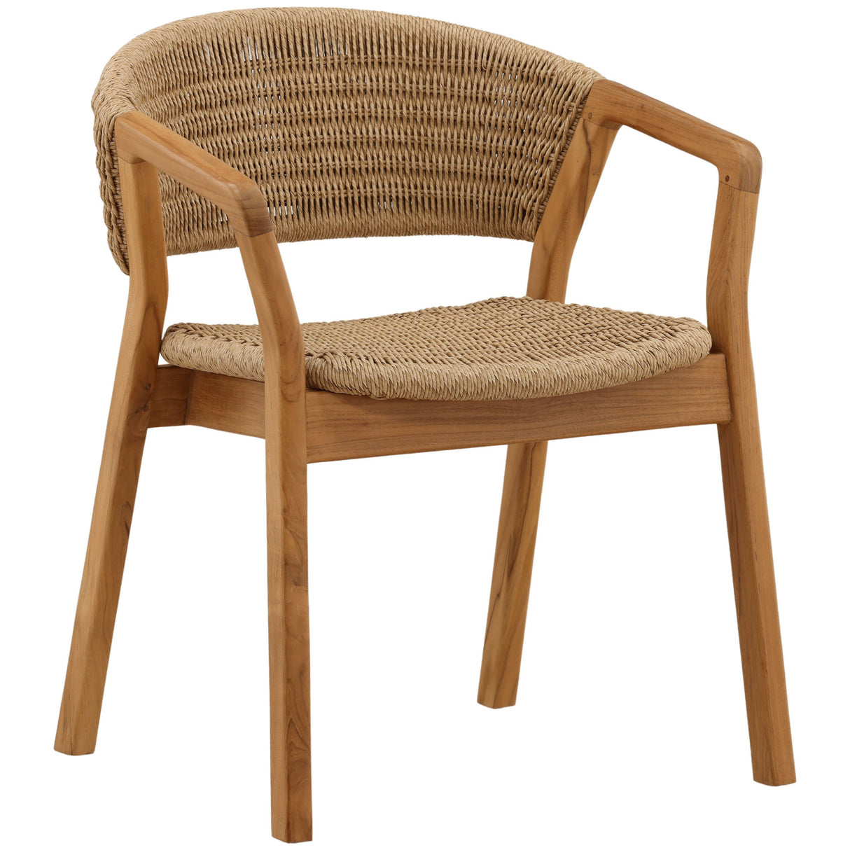 Arrow Outdoor Dining Chair, Natural by Dovetail at Eve Furniture
