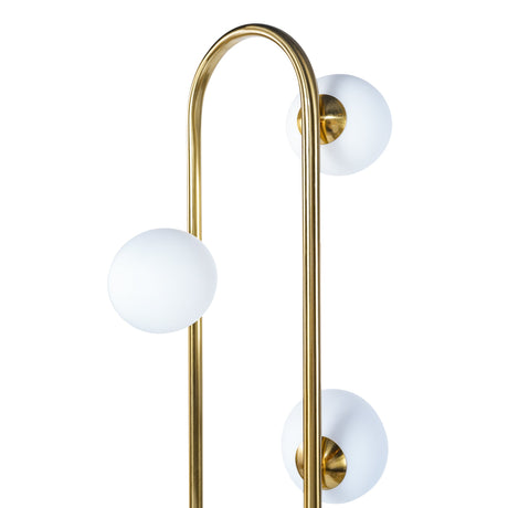 Artema Floor Lamp with WHITE by Ashcroft Furniture at Eve Furniture